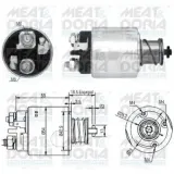 Magnetschalter, Starter MEAT & DORIA 46168