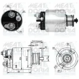 Magnetschalter, Starter MEAT & DORIA 46176
