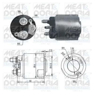 Magnetschalter, Starter MEAT & DORIA 46203 Bild Magnetschalter, Starter MEAT & DORIA 46203