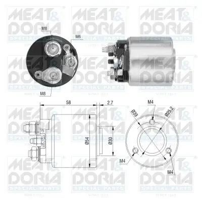 Magnetschalter, Starter MEAT & DORIA 46212 Bild Magnetschalter, Starter MEAT & DORIA 46212