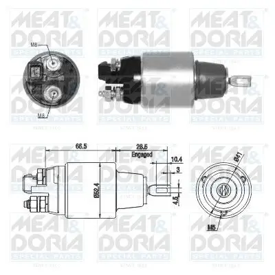 Magnetschalter, Starter MEAT & DORIA 46265 Bild Magnetschalter, Starter MEAT & DORIA 46265
