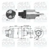 Magnetschalter, Starter MEAT & DORIA 46279