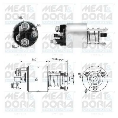 Magnetschalter, Starter MEAT & DORIA 46281