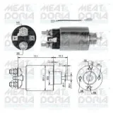 Magnetschalter, Starter MEAT & DORIA 46282