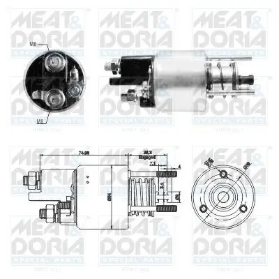 Magnetschalter, Starter MEAT & DORIA 46287 Bild Magnetschalter, Starter MEAT & DORIA 46287
