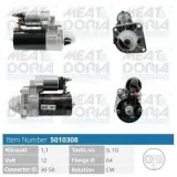 Starter 12 V 1,1 kW MEAT & DORIA 5010308