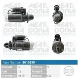 Starter 12 V 3 kW MEAT & DORIA 5010339