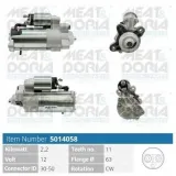 Starter 12 V 2,2 kW MEAT & DORIA 5014058