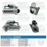 Starter 12 V 2,4 kW MEAT & DORIA 5015054