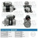 Starter 12 V 0,85 kW MEAT & DORIA 5015109