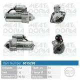 Starter 12 V 2,2 kW MEAT & DORIA 5015298