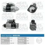 Starter 12 V 2,2 kW MEAT & DORIA 5035100