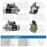 Starter 12 V 2,2 kW MEAT & DORIA 5035741