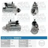 Starter 12 V 1,9 kW MEAT & DORIA 5040610