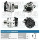 Generator 14 V MEAT & DORIA 5510164