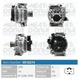 Generator 14 V MEAT & DORIA 5510274