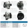 Generator 14 V MEAT & DORIA 5510306