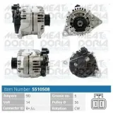 Generator 14 V MEAT & DORIA 5510508