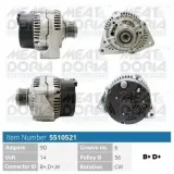 Generator 14 V MEAT & DORIA 5510521