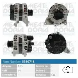 Generator 14 V MEAT & DORIA 5510718