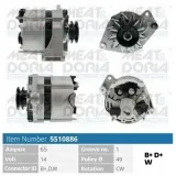 Generator 14 V MEAT & DORIA 5510886