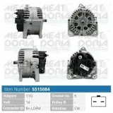 Generator 14 V MEAT & DORIA 5515084