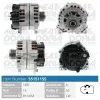 Generator 14 V MEAT & DORIA 55151155