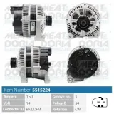 Generator 14 V MEAT & DORIA 5515224