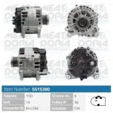 Generator 14 V MEAT & DORIA 5515380