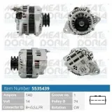 Generator 14 V MEAT & DORIA 5535439