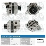 Generator 14 V MEAT & DORIA 5535976