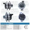 Generator 14 V MEAT & DORIA 5540007