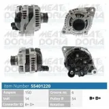 Generator 14 V MEAT & DORIA 55401220