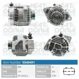 Generator 14 V MEAT & DORIA 5540491