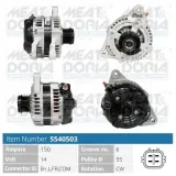 Generator 14 V MEAT & DORIA 5540503