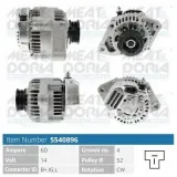 Generator 14 V MEAT & DORIA 5540896