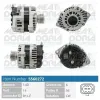Generator 14 V MEAT & DORIA 5560272