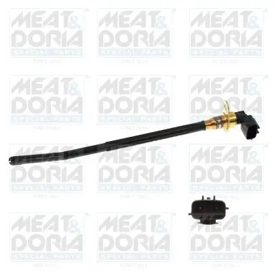 Sensor, Kühlmittelstand 12 V MEAT & DORIA 72287