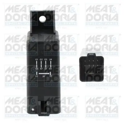 Steuergerät, Glühzeit 12 V MEAT & DORIA 7285698