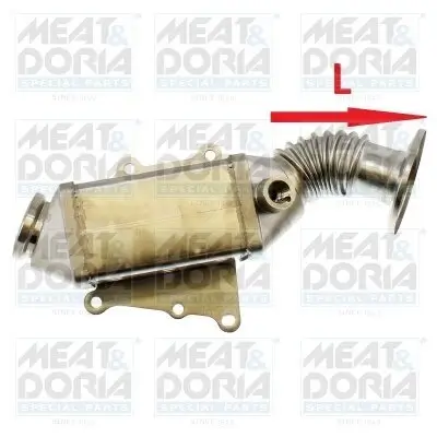Kühler, Abgasrückführung MEAT & DORIA 88383