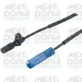 Sensor, Raddrehzahl Hinterachse rechts Hinterachse links MEAT & DORIA 90006