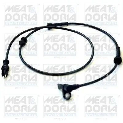 Sensor, Raddrehzahl Vorderachse links MEAT & DORIA 90013 Bild Sensor, Raddrehzahl Vorderachse links MEAT & DORIA 90013