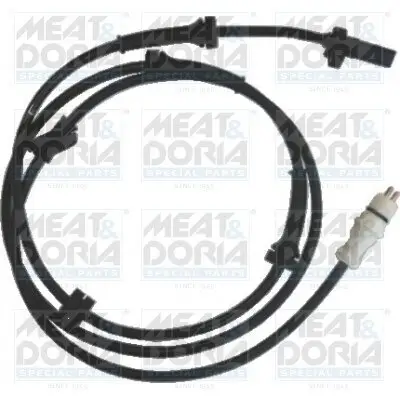 Sensor, Raddrehzahl MEAT & DORIA 90015 Bild Sensor, Raddrehzahl MEAT & DORIA 90015