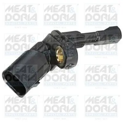 Sensor, Raddrehzahl Hinterachse links MEAT & DORIA 90049