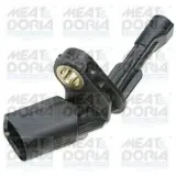 Sensor, Raddrehzahl Hinterachse rechts MEAT & DORIA 90050