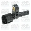 Sensor, Raddrehzahl Vorderachse rechts MEAT & DORIA 90061