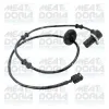 Sensor, Raddrehzahl Hinterachse links MEAT & DORIA 90062