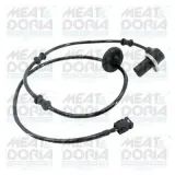 Sensor, Raddrehzahl MEAT & DORIA 90062