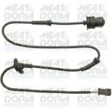 Sensor, Raddrehzahl Hinterachse rechts Hinterachse links MEAT & DORIA 90066