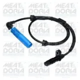 Sensor, Raddrehzahl Hinterachse rechts Hinterachse links MEAT & DORIA 90080